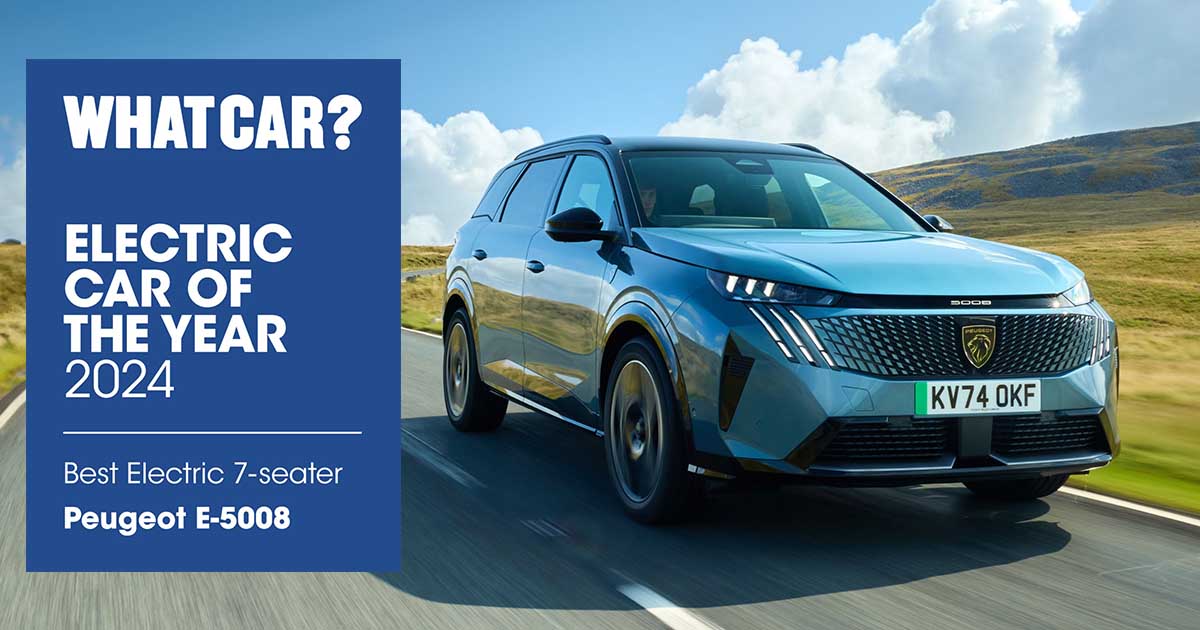 Best Electric 7-seater: New Peugeot E-5008 - Charters Peugeot