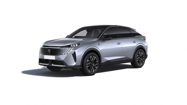 Peugeot New 3008 GT Hybrid 136 E-Dsc6 Auto on contract hire