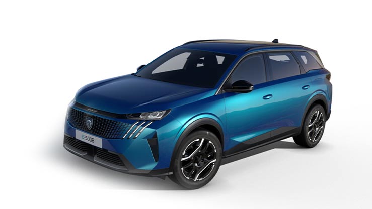 Peugeot New 5008 GT 73kWh 210 on contract hire