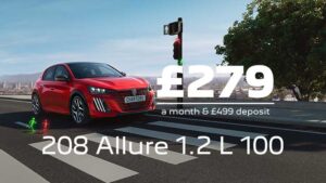 Peugeot 208 Allure 1.2L 100 manual on low cost PCP