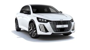Peugeot 208 Allure Hybrid 110 Auto on Motability