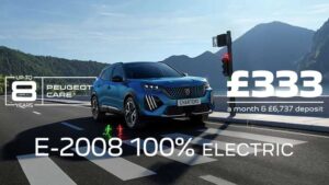Peugeot E-2008 SUV Allure Electric 54kWh on PCP