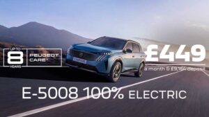 Peugeot E-5008 GT Electric 73kWh 210 on PCP