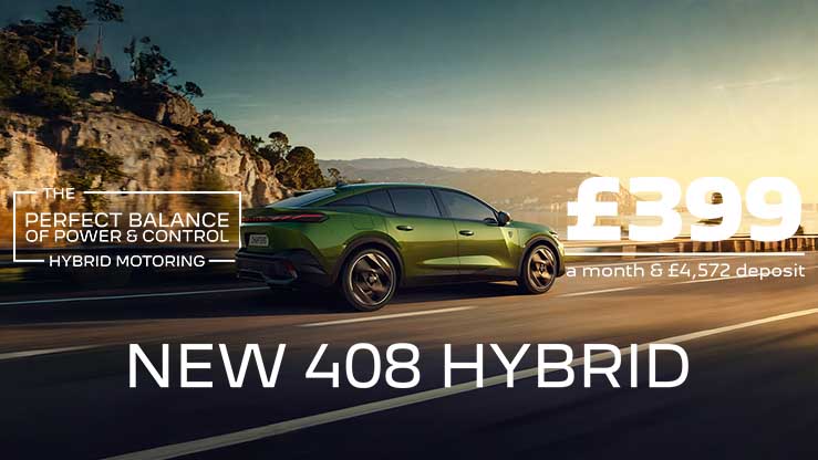 Peugeot New 408 Allure Hybrid 145 on PCP