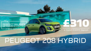 Peugeot 208 Allure Hybrid 110 on Low Deposit PCP