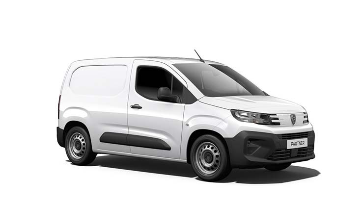 Peugeot Partner Panel Van M Diesel 100hp Asphalt on contract hire