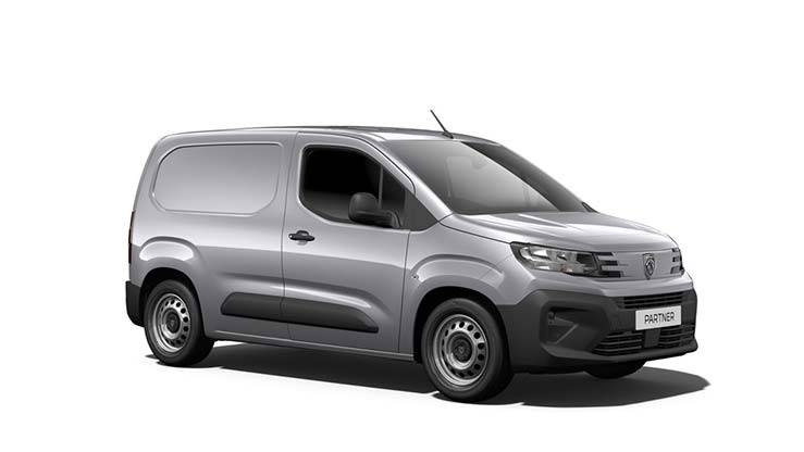 Peugeot Partner Panel Van XL Electric 136hp Auto Asphalt on Contract Hire