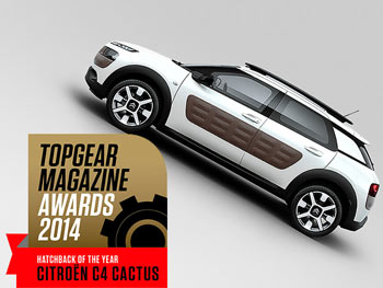 Vedrørende Rough sleep binde C4 Cactus wins Top Gear Hatchback of the Year 2014