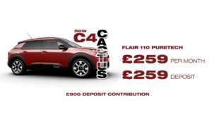 C4 Cactus 110 Flair £259 deposit | £259 per month | PCP