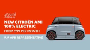 New Citroen Ami Electric Hire Purchase offer