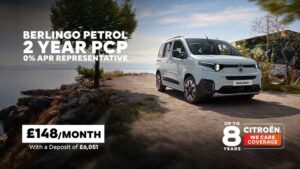 Citroen Berlingo M Plus Petrol 110hp Manual 0% APR on 2 year PCP