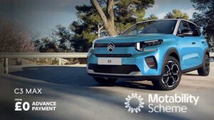 Citroen New C3 1.2 Turbo Max Motability Offer