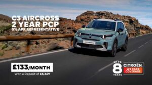 Citroen New C3 Aircross Plus Turbo 100hp Manual 0% APR on 2 year PCP