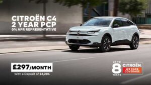 Citroen New C4 Plus Petrol 130Hp Auto 0% APR on 2 year PCP