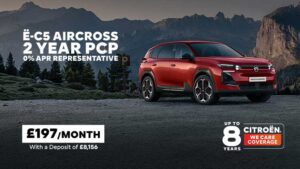 Citroen New C5 Aircross YOU! Electric 310hp Comfort Range 0% APR on 2 year PCP