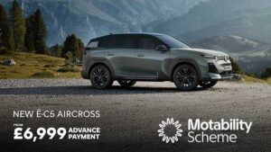 Citroen New E-C5 Aircross 73kWh Max Motability Offer