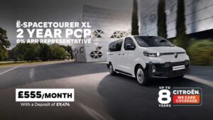 Citroen SpaceTourer XL YOU! Electric 136hp 0% APR on 2 year PCP