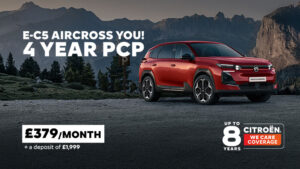 Personal Contract Purchase | £1500 deposit contribution on the New C5 Aircross You! Electric 210hp Comfort Range Auto